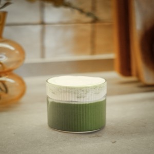 Iced Injeolmi Matcha Latte